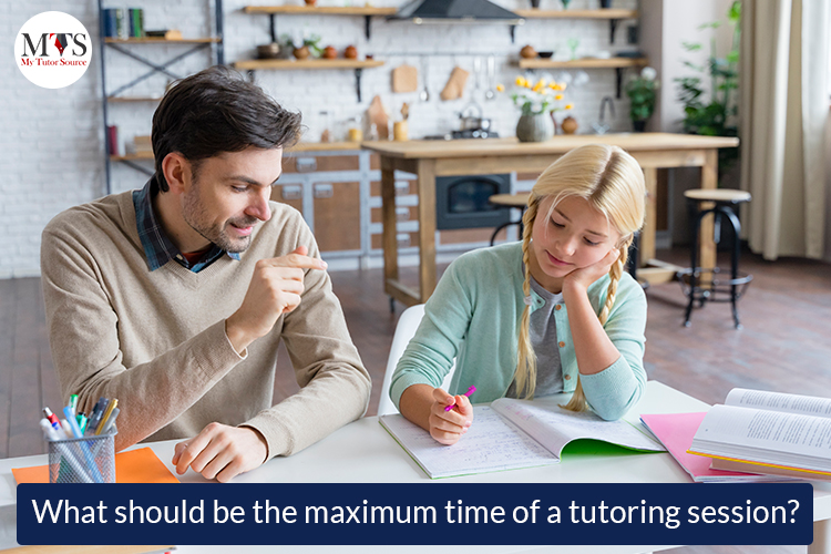 What should be the maximum time of a tutoring session?