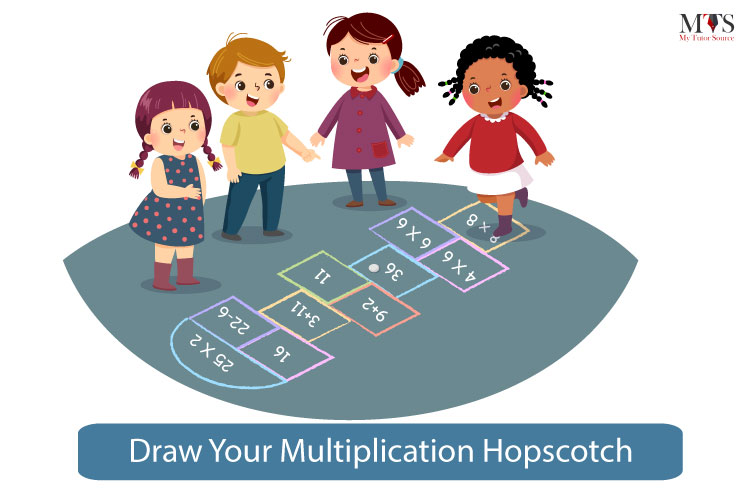Draw-Your-Multiplication-Hopscotch
