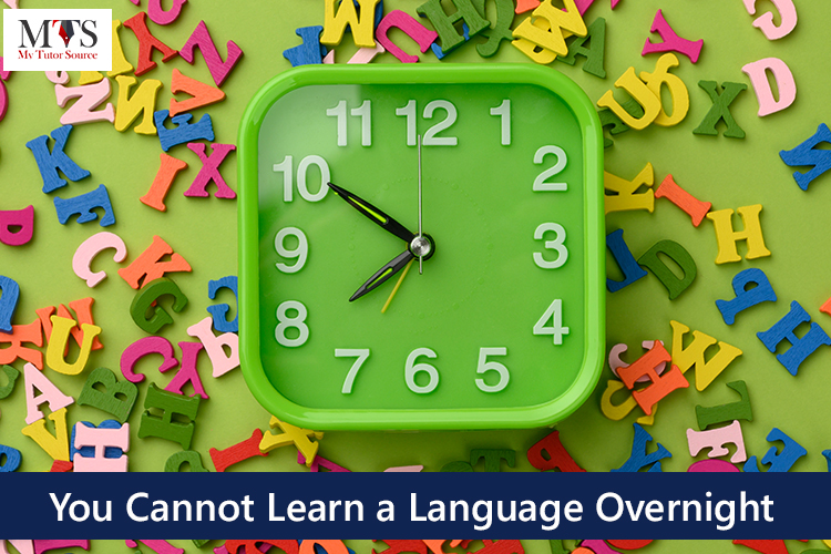 You Cannot Learn a Language Overnight