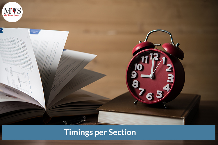 Timings per Section