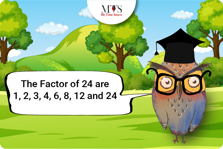 How to find the factors of 24