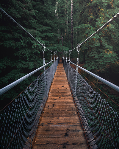 Don't cross the bridge until you come to it.