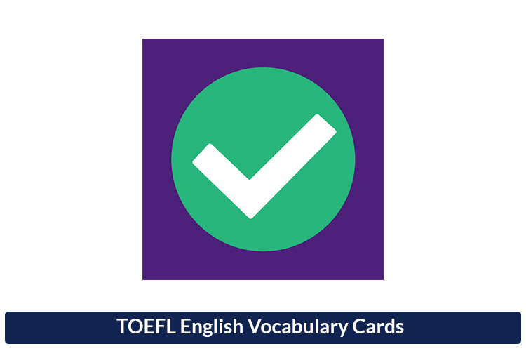 TOEFL English Vocabulary Cards