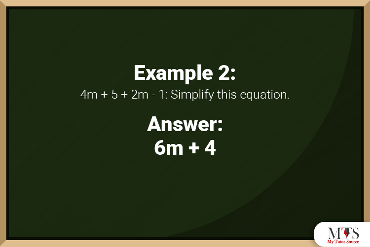 KS2 Algebra Questions Example 2