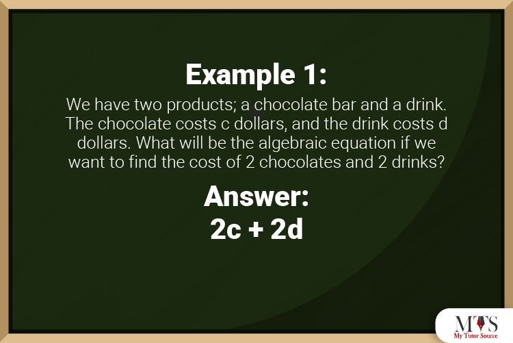 KS2 Algebra Questions example 1 